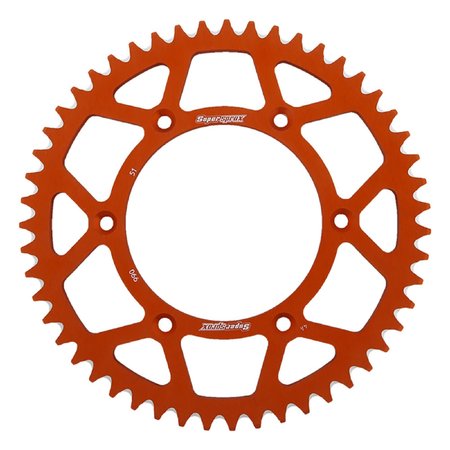 SUPERSPROX Orange Aluminum Sprocket For Husaberg FC 450C 2004-2005, FE 501 RAL-990-51-ORG